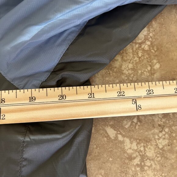 The North Face Women Windbreaker Jacket Blue Gray Stow Pockets Lightweight SZM - Picture 8 of 9